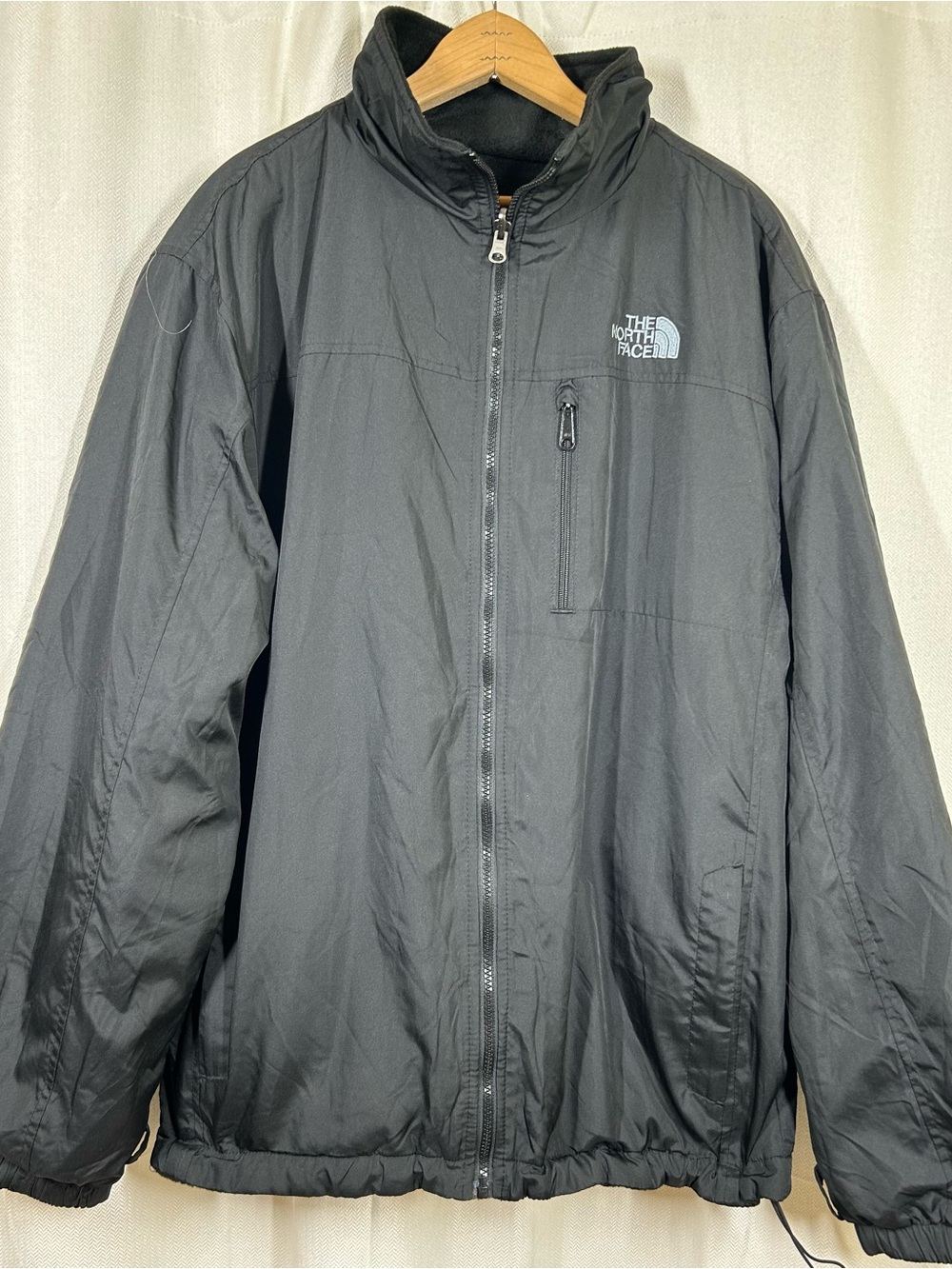 The North Face Summit Series Black Fleece Lined Size XXL Reversible Jacket